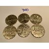 Image 2 : LOT OF 6 1982 CND CONSTITUTION SILVER DOLLARS