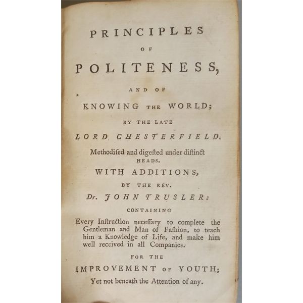 1792 THE YOUNG GENTLEMAN'S POCKET LIBRARY OF PARENTAL MONITOR