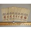 Image 1 : LOT OF 10 - 5 CENT SALTED PEANUT BAGS