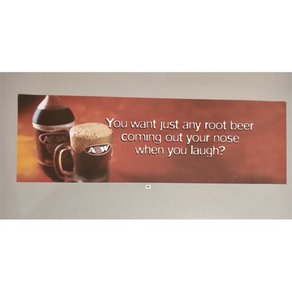 A&W PLASTIC ADVERTISEMENT