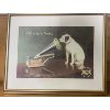 Image 1 : FRAMED TIN SIGN - RCA - HIS MASTER'S VOICE