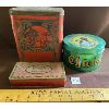 Image 1 : COLLECTION OF VINTAGE TINS INCLUDING CHICLETS
