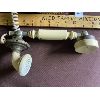 Image 2 : ANTIQUE LOOK BRASS & BAKELITE PRINCESS PHONE - WIRED