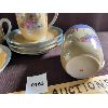 Image 2 : VINTAGE OPALESENCE CHOCOLATE POT W/ 4 CUPS & SAUCERS