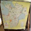 Image 1 : 1975 MAP OF SIMCOE COUNTY - IMAGE ON FABRIC