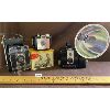 Image 1 : LOT OF 3 - VINTAGE KODAK CAMERAS - BROWNIE HAWKEYE & BULLET, POP OUT 