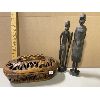 Image 1 : LOT OF AFRICAN HANDCRAFTED COLLECTIBLES