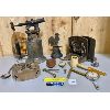 Image 1 : LOT OF COLLECTIBLES - TORCH, BOOKENDS, MOUSE TRAP, ETC