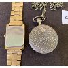 Image 2 : MEN'S WRIST WATCH & POCKET WATCH - WORKING