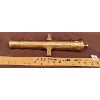 Image 1 : SOLID BRASS CANNON BARREL - 12" L