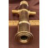 Image 2 : SOLID BRASS CANNON BARREL - 12" L