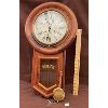 Image 1 : BEACON REGULATOR WALL CLOCK W/ KEY