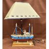 Image 1 : DECORATIVE BEDROOM LAMP - SAILING SHIP MOTIF