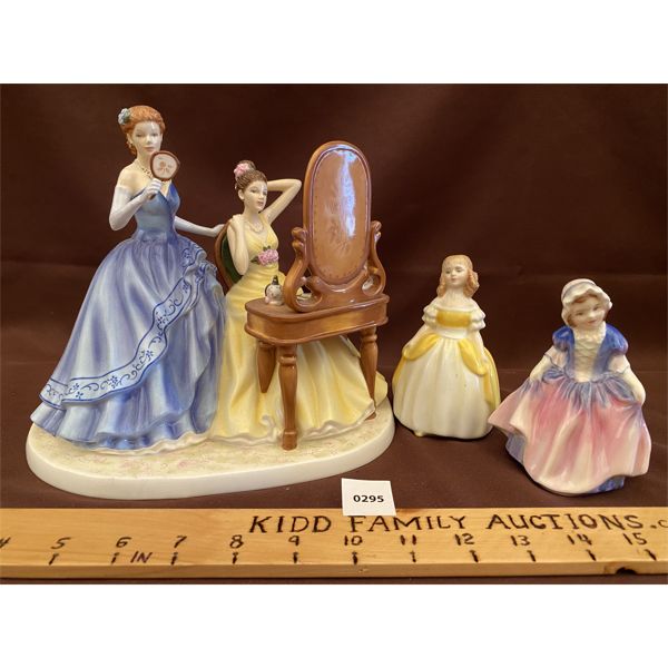 LOT OF 3 ROYAL DOULTON FIGURINES