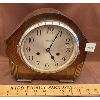 Image 1 : INGERSOLL MANTLE CLOCK W/ PENDULUM & KEYMADE IN ENGLAND