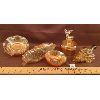 Image 1 : LOT OF COLLECIBLE CARNIVAL GLASS PIECES