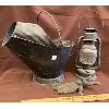 Image 1 : COAL SCUTTLE, BEACON LANTERN, CAST BOOT JACK