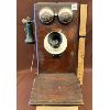 Image 1 : ANTIQUE WALL MOUNT TELEPHONE - NORTHERN MANUFACTURING CO 1910