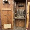 Image 3 : ANTIQUE WALL MOUNT TELEPHONE - NE MGT CO - NICKLE FINISH PICTURE FRAME STYLE - 1910
