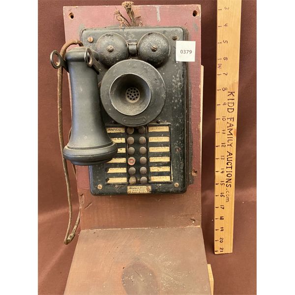 ANTIQUE WESTERN ELECTRIC INTER-PHONE