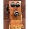 Image 1 : ANTIQUE WALL MOUNT TELEPHONE - NORTHERN MGT CO - 1919