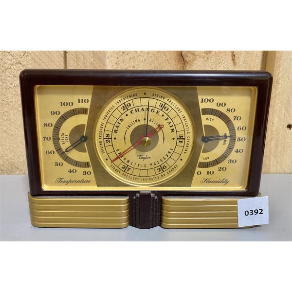 VINTAGE BARROMETER - TAYLOR INSTRUMENT CO