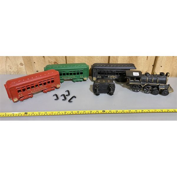 VINTAGE CAST TRAIN SET