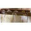 Image 3 : STAINED GLASS POOL TABLE OVERHEAD HANGING LIGHT