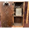 Image 2 : ANTIQUE BIRCH WALL PHONE - NORTHERN MGT CO - 1919