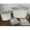 Image 1 : LOT OF 2 - BLACK & DECKER CROCK POTS - 1.5 L & 8 L