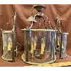 Image 1 : VINTAGE LIGHTING SET - HANGING & SCONCES