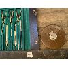 Image 2 : VINTAGE CROSS CUT SAW, TAPE & EXACTO SET