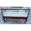 Image 1 : ANTIQUE CLAW FOOT STORE DISPLAY CASE - 27" D X 43" H X 72" L