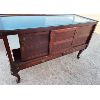 Image 2 : ANTIQUE CLAW FOOT STORE DISPLAY CASE - 27" D X 43" H X 72" L