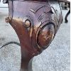 Image 3 : ANTIQUE CLAW FOOT STORE DISPLAY CASE - 27" D X 43" H X 72" L