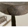 Image 2 : HAND FORGED COWBOY SKILLET, CAST HOT PLATE, LADEL, ETC