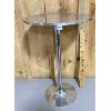 Image 1 : ART DECO STYLE CHROME PEDESTAL TABLE