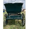 Image 4 : ANTIQUE 3 SEATER HORSE DRAWN BUGGY