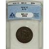 Image 3 : 1818 1C MS61 Brown ANACS. N-10. NGC Census: (20/25