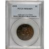 Image 1 : 1818 1C MS64 Brown PCGS. PCGS Population (30/2). N