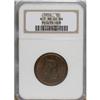 Image 1 : 1850 1C MS65 Brown NGC. N-7. NGC Census: (90/50).