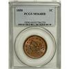 Image 1 : 1850 1C MS64 Red and Brown PCGS. PCGS Population (