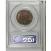 Image 2 : 1855 1C Upright 5s MS64 Red and Brown PCGS. PCGS P