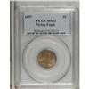 Image 1 : 1857 1C MS63 PCGS. PCGS Population (640/988). NGC