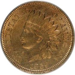 1859 1C MS64 PCGS. PCGS Population (468/133). NGC