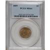 Image 3 : 1859 1C MS64 PCGS. PCGS Population (468/133). NGC