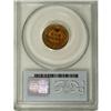 Image 2 : 1864 1C Bronze No L MS64 Red PCGS. PCGS Population