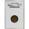 Image 1 : 1872 1C --Corroded--ANACS. VF20 Details. NGC Census