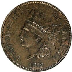 1872 1C AU58 PCGS. PCGS Population (35/77). NGC Ce