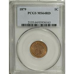 1879 1C MS64 Red PCGS. PCGS Population (69/70). NG